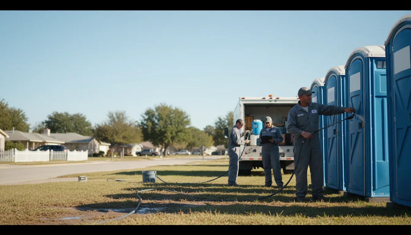 Long-Term Portable Toilet Rental in Crestline, OH near me